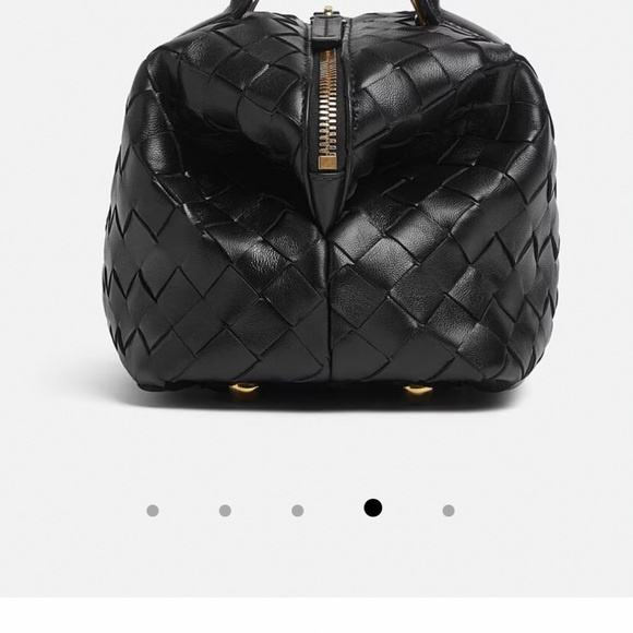 BOTTEGA VENETA Mini Bauletto intrecciato leather tote - Picture 2 of 7